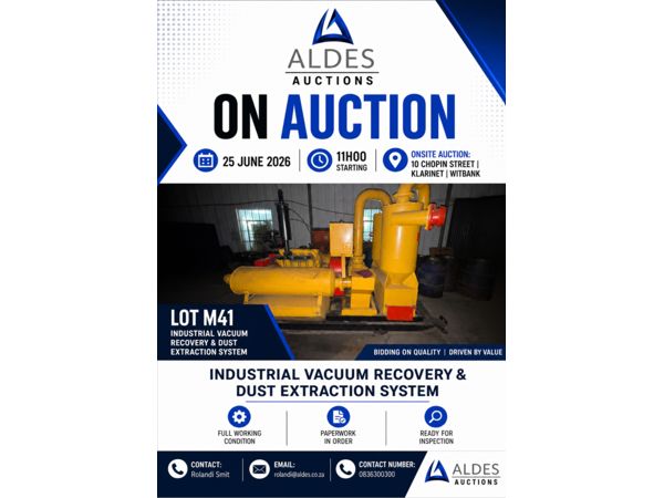Highveld Engine Rebuilders - Industrial Vacuum